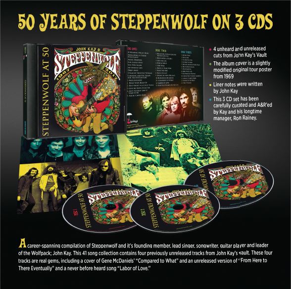 Steppenwolf at 50 3CD Box Set