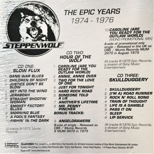 The Epic Years - 3CD Box Set
